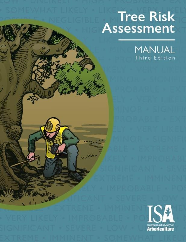 Tree risk assessment manual cover illustration.